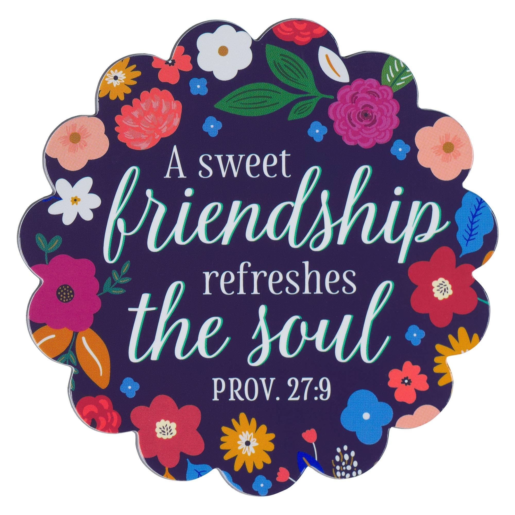 Sweet friendship magnet proverbs 27 9 the christie boutique